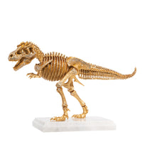 Gold Tyrannosaurus Rex Figurine