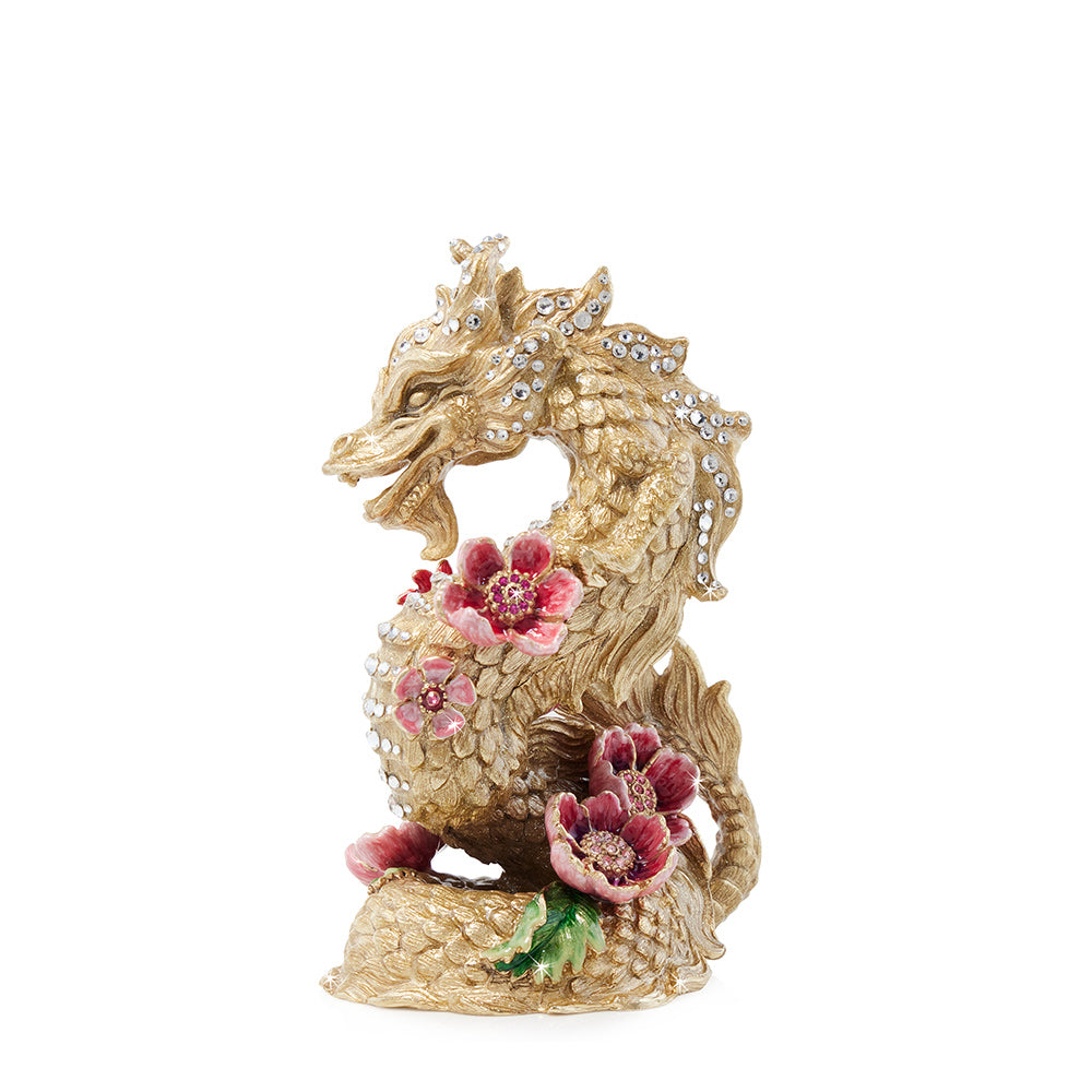 Gold Dragon Figurine 