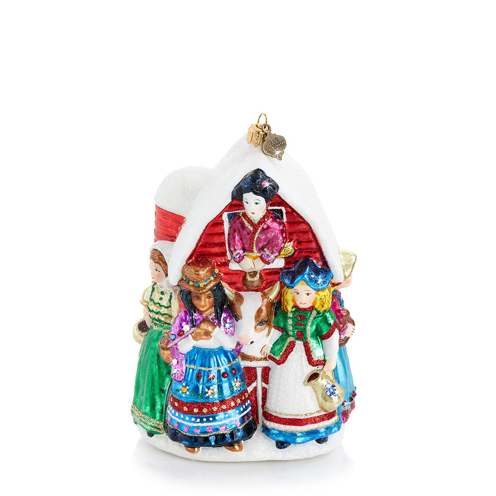 12 Days of Christmas Ornament - 8 Maids