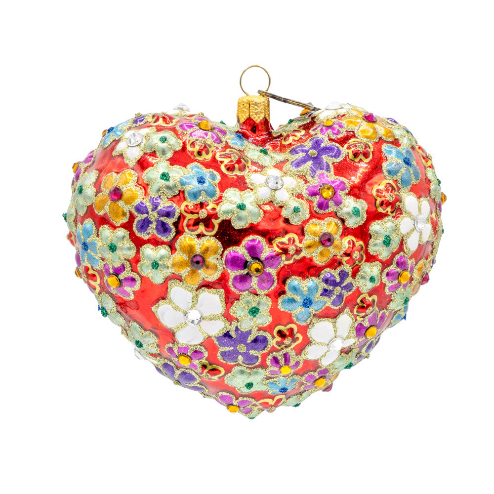Blossom Floral Heart Ornament
