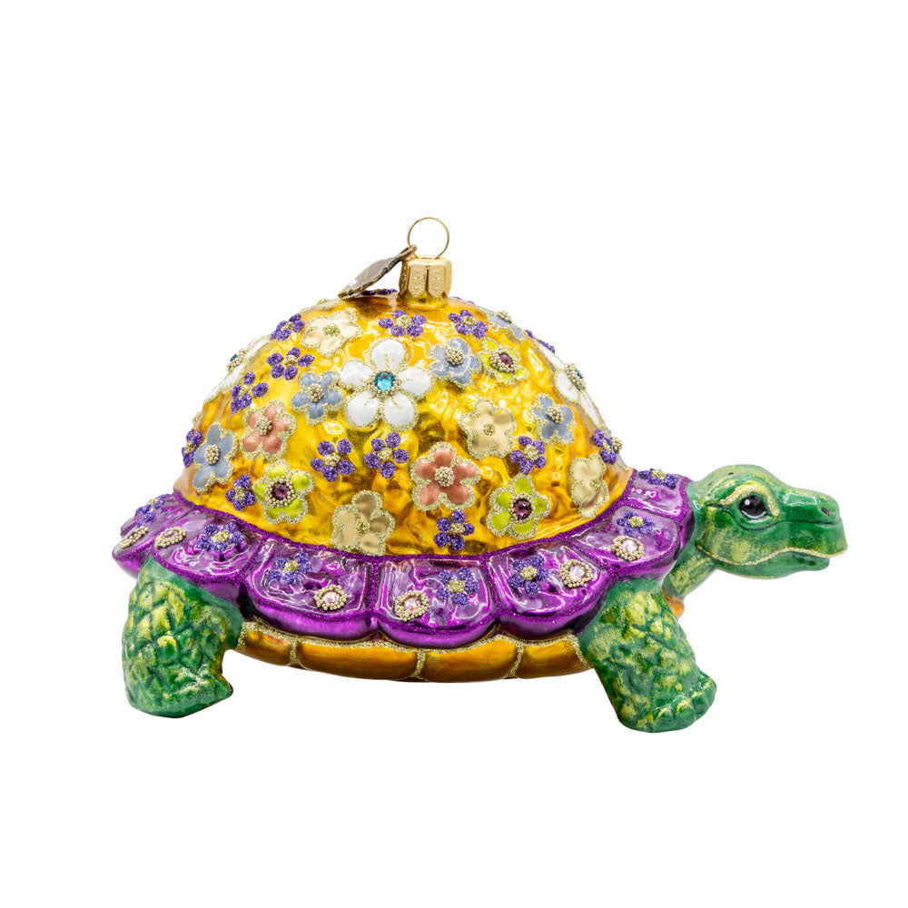 Floral Terrapin Ornament