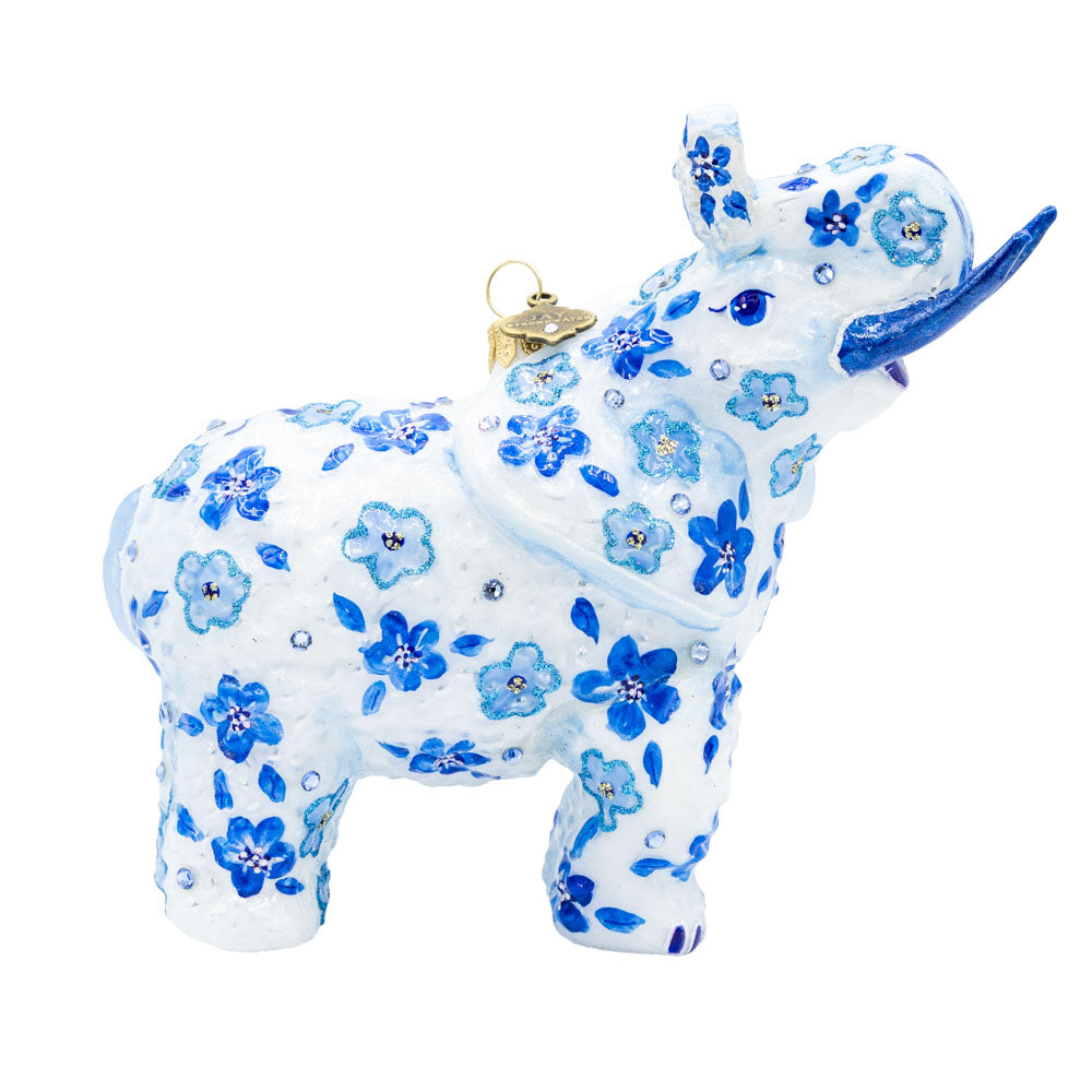 Bouquet Elephant Ornament