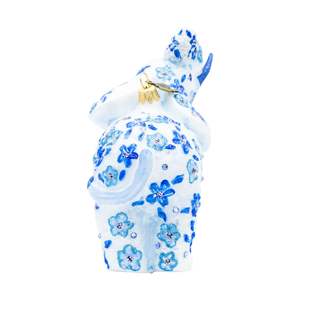 Bouquet Elephant Ornament