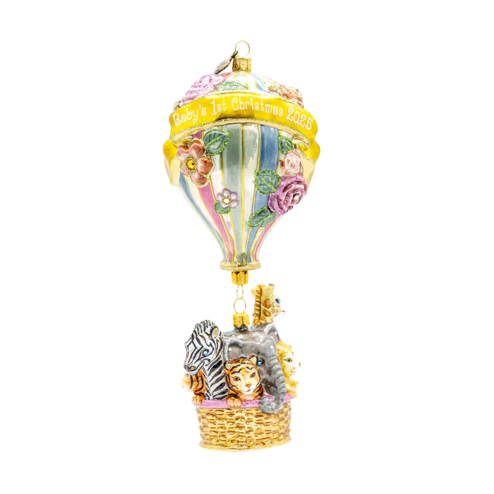 2025 Annual Baby Balloon Ornament