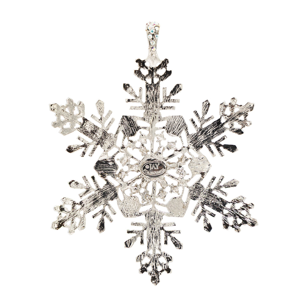 Jay Strongwater 2026 Metal Snowflake Ornament