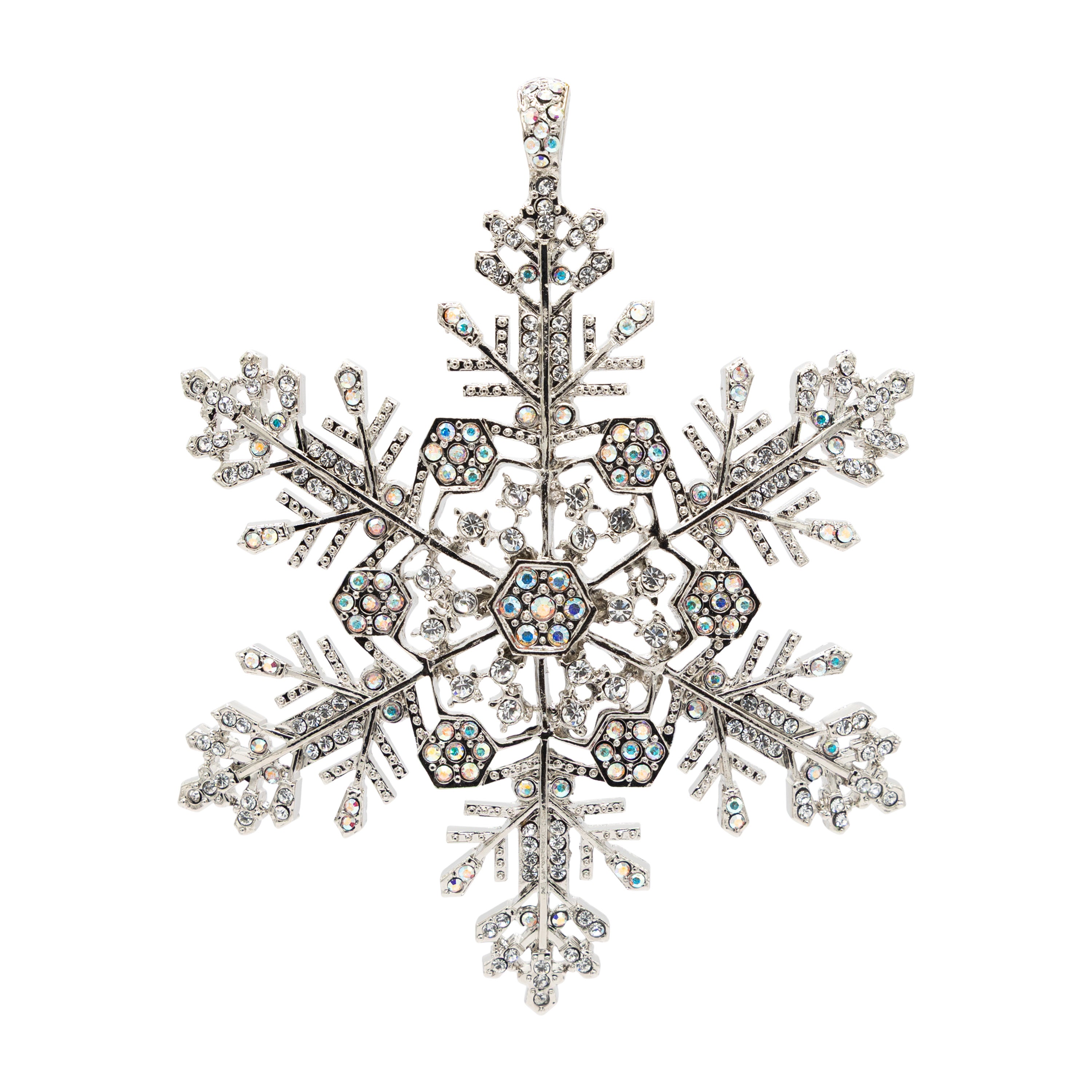 Jay Strongwater 2026 Metal Snowflake Ornament