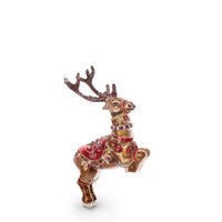 dancer reindeer ornament