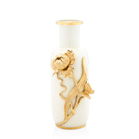 White and Gold - Tulip Butterfly - Vase - Table Decor