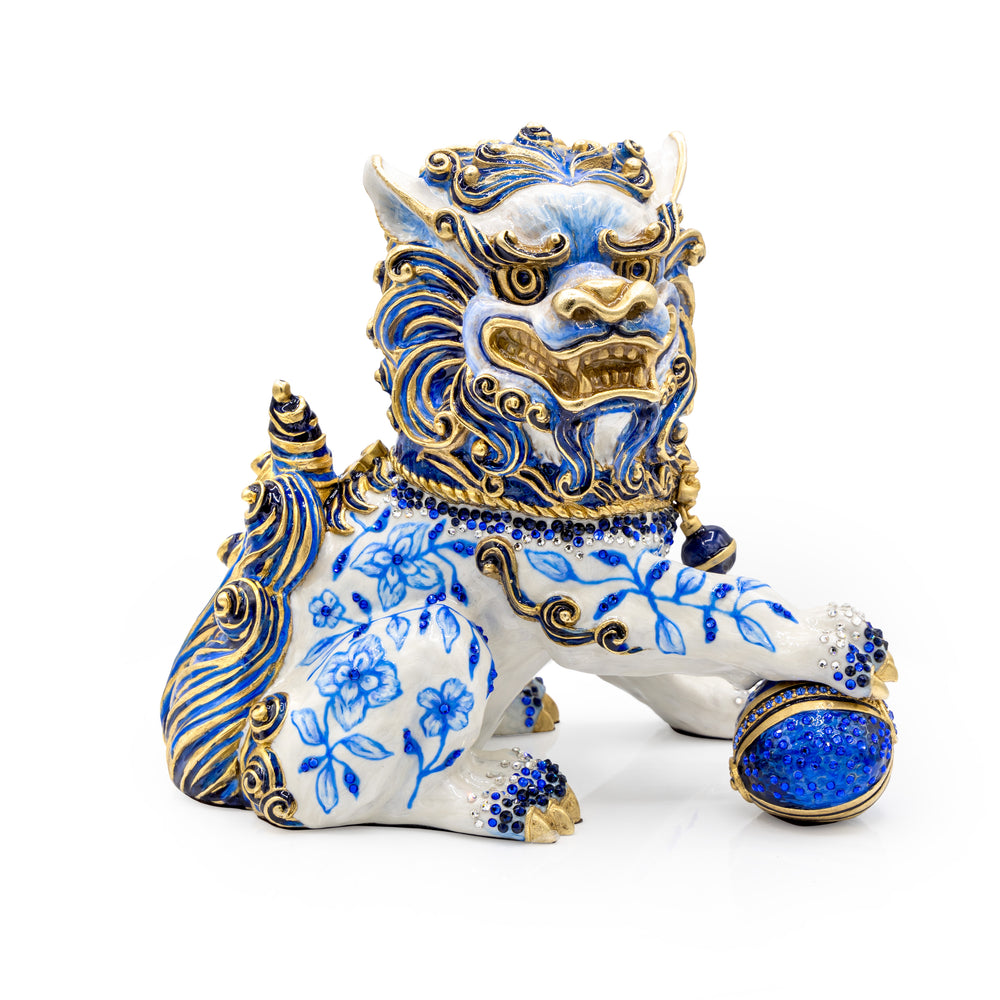 Shi Foo Dog Chinoiserie Figurine