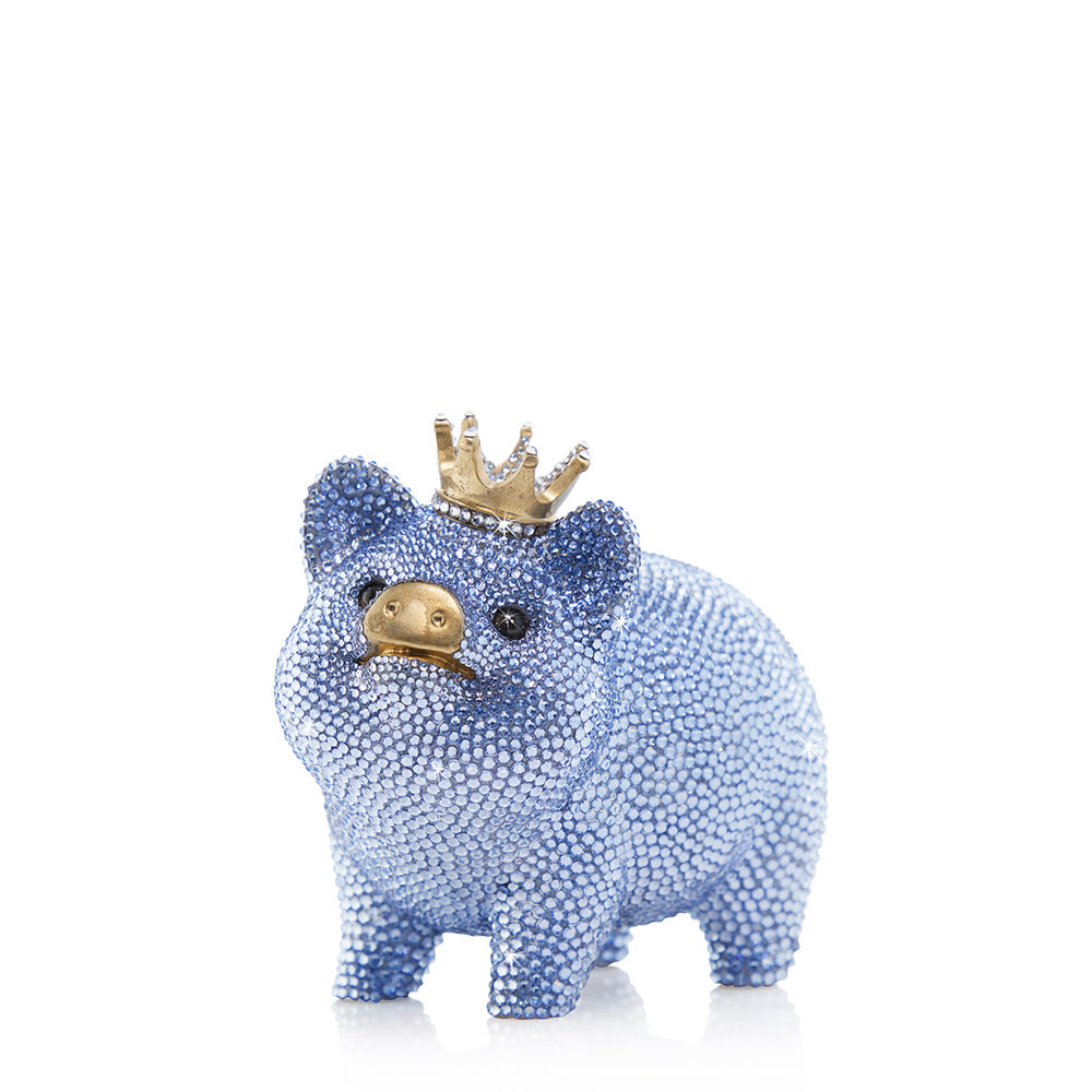 Blue Piggy Bank Keepsake