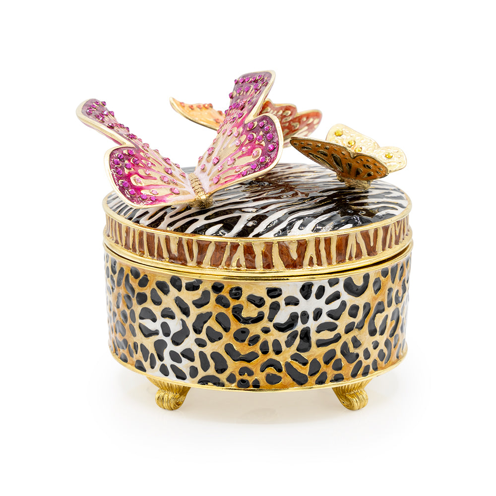 Zaya Jungle Box With Butterflies – Jay Strongwater