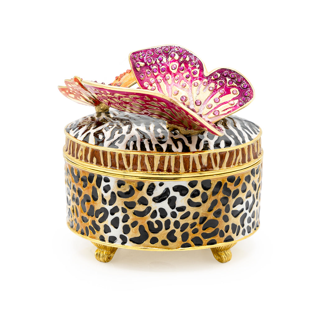 Zaya Jungle Box With Butterflies – Jay Strongwater