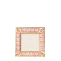 2" x 2" Pink and Gold Photo Frame 