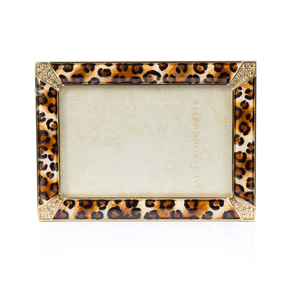 4” x 6” Lavinia Frame - Leopard – Jay Strongwater