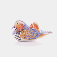 Blue and Orange - Duck - Keepsake Box