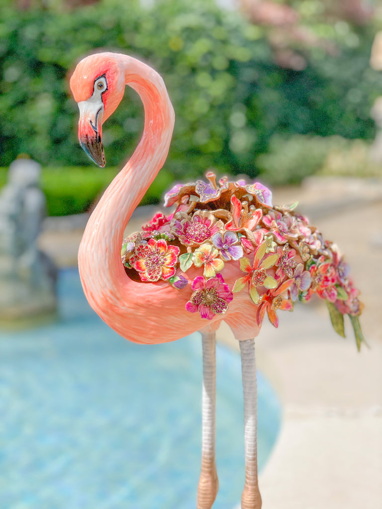 Amira Floral Flamingo
