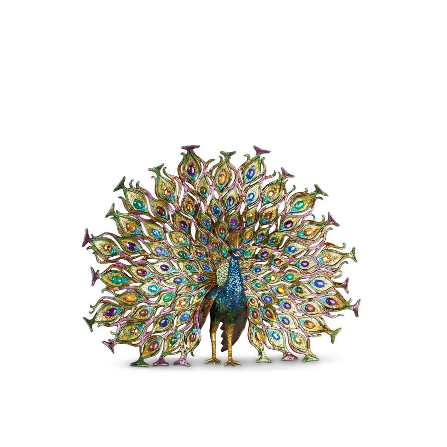 Peacock Fan Tail Figurine 