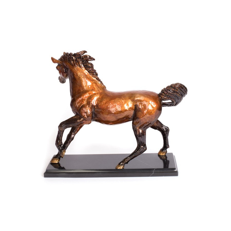 Jay Strongwater Ashab Arabian Horse Figurine.