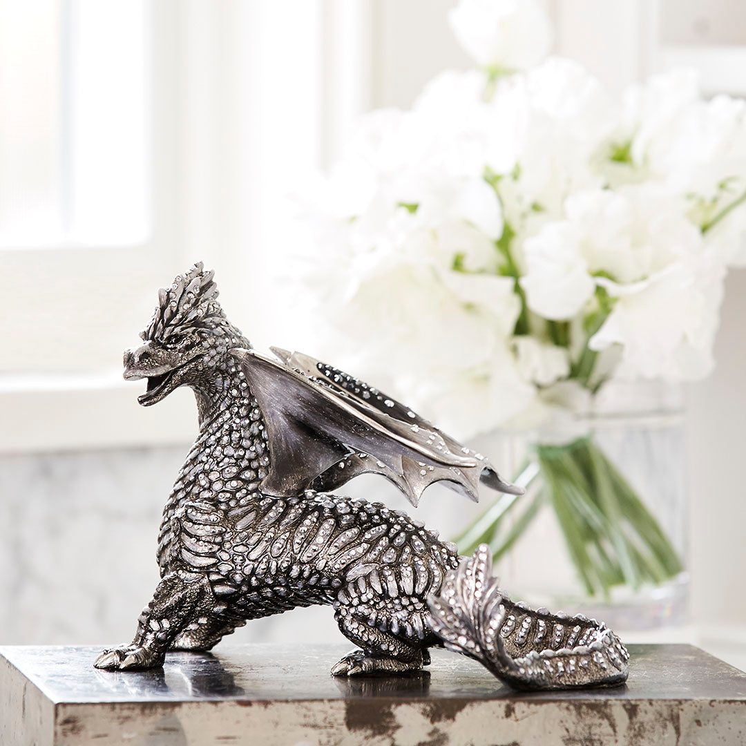 Azazel Regal Dragon Figurine – Jay Strongwater