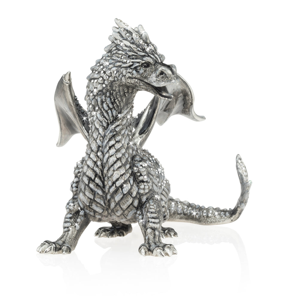 Jay Strongwater Azazel Regal Dragon Figurine.