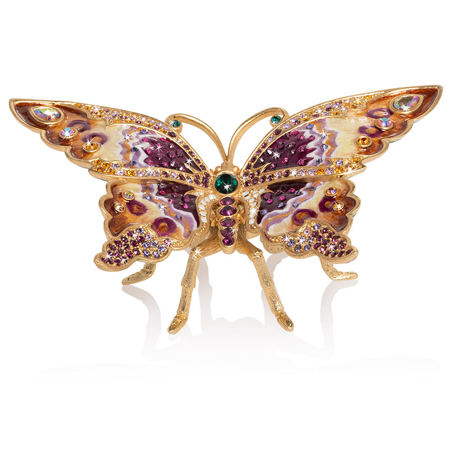 Jay Strongwater Lea Medium Butterfly Figurine.