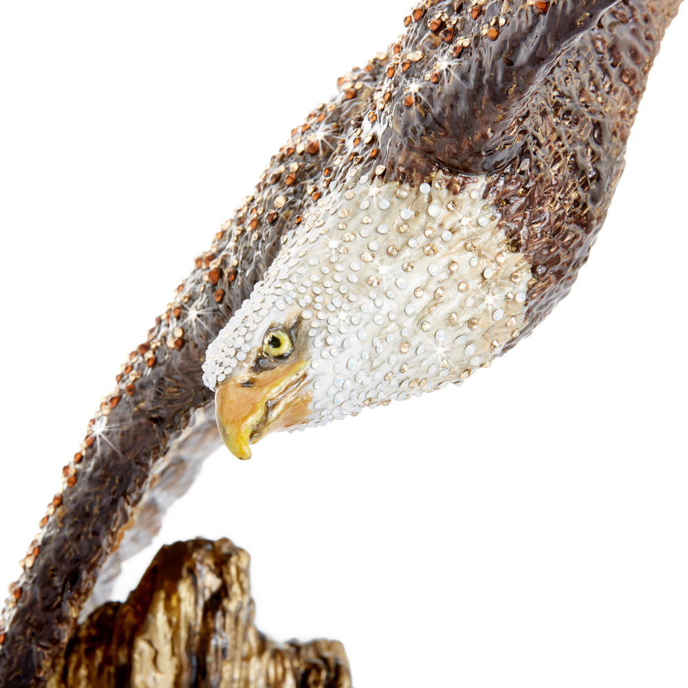 Franklin Soaring Eagle Figurine - 25th Anniversary – Jay Strongwater