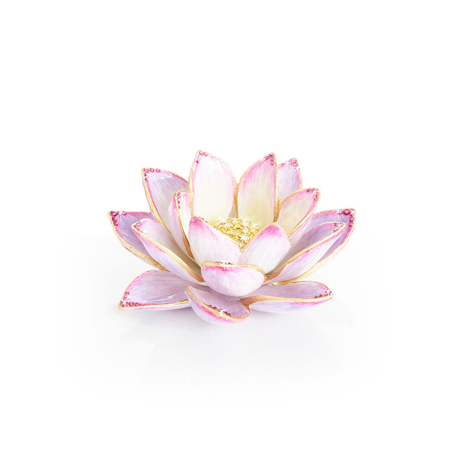 Lotus in Hand #04 2個 Kamal Lotus Table Objet – Jay Strongwater