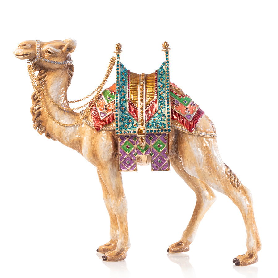 Jay Strongwater Alex Camel Figurine.