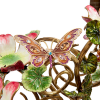 Floral Butterfly - Candelabra Candle Holder