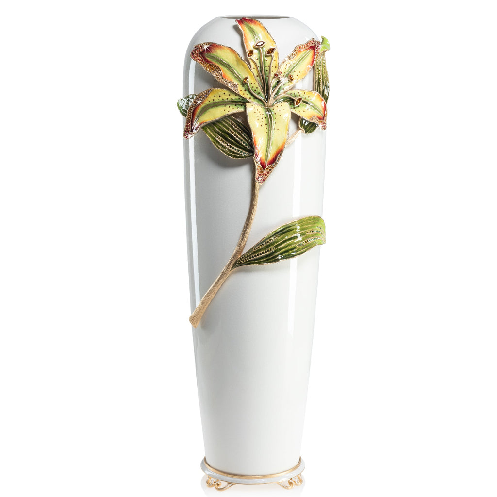 Jay Strongwater Luna Lily Vase.