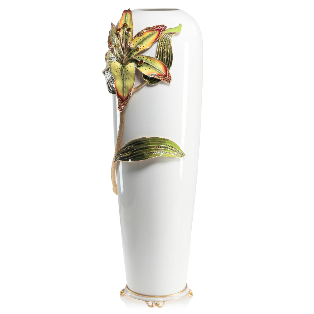 Jay Strongwater Luna Lily Vase.