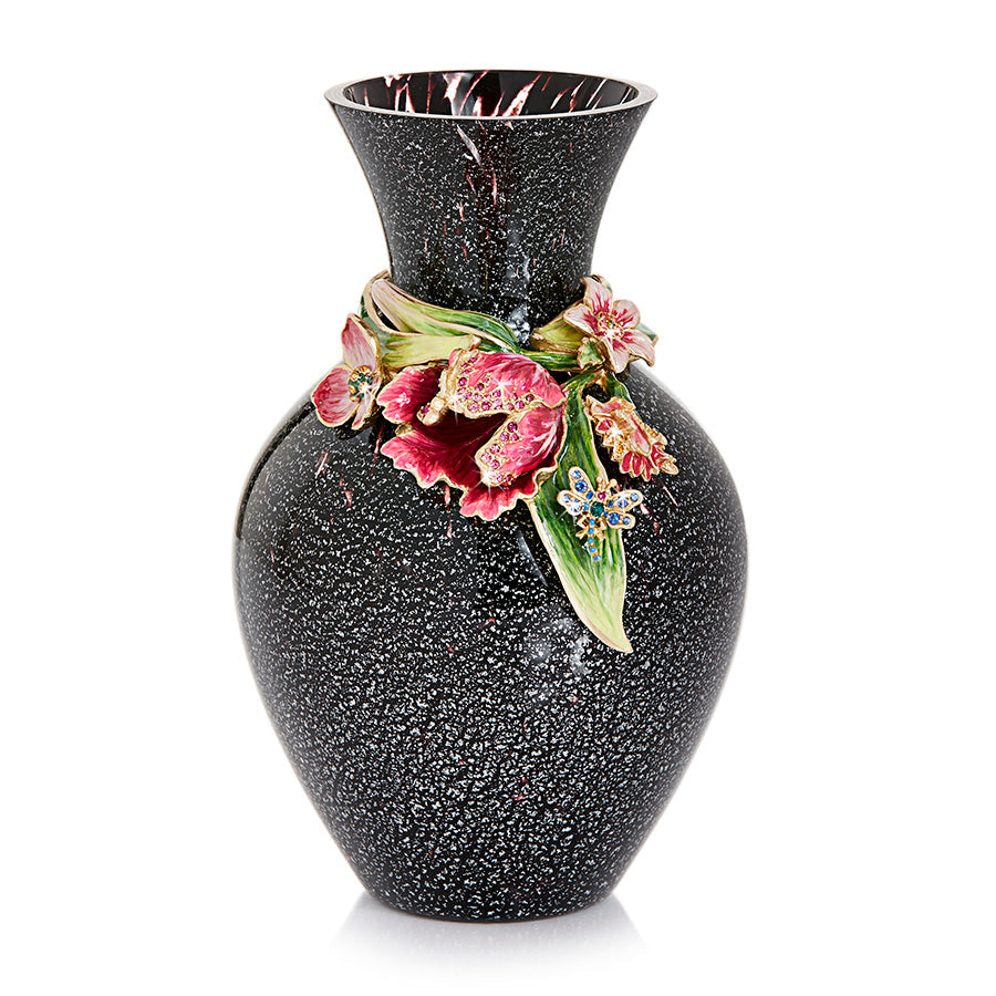 Jay Strongwater Lilia Tulip Vase.