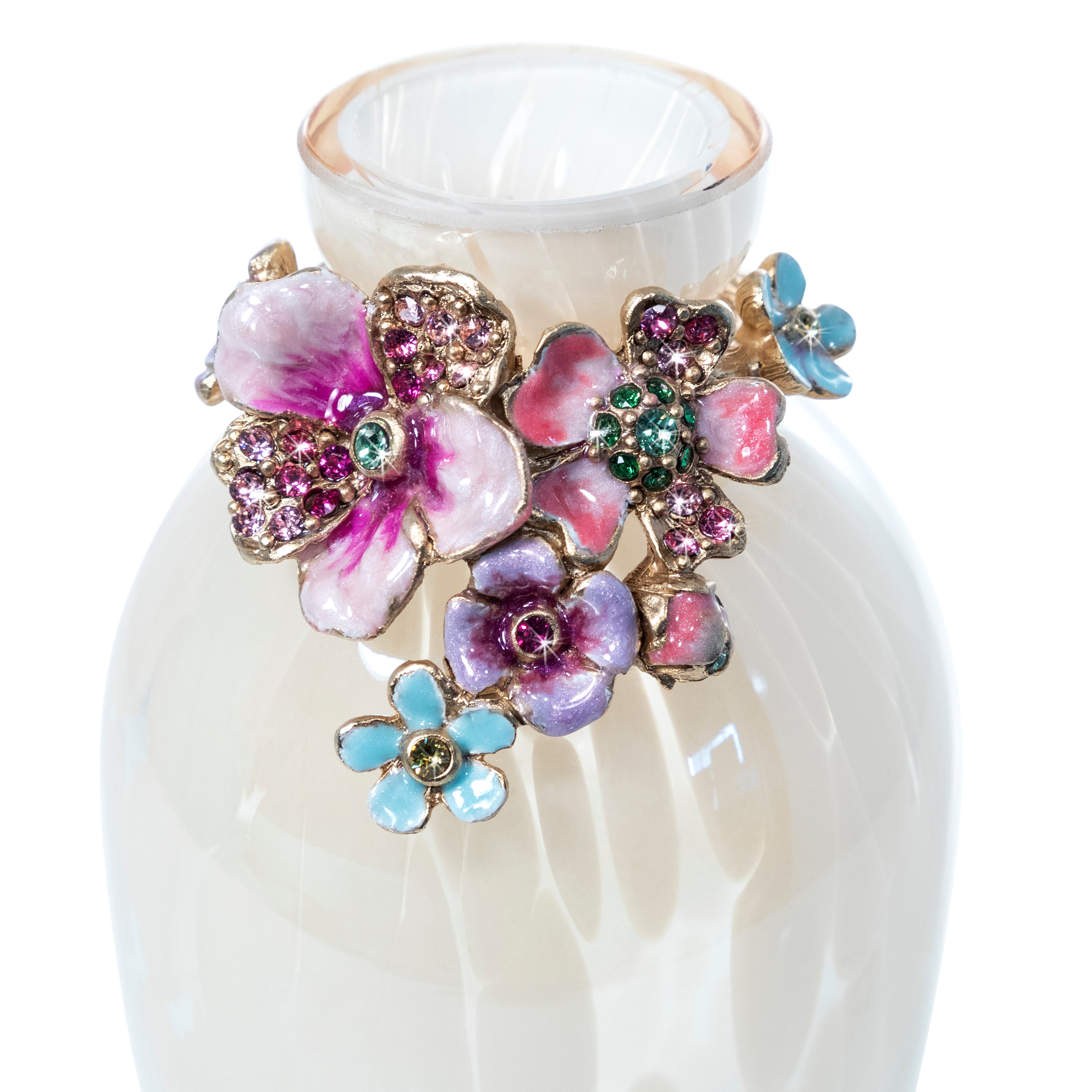 Jay Strongwater Eliana Bouquet Vase - Thumbnail 2