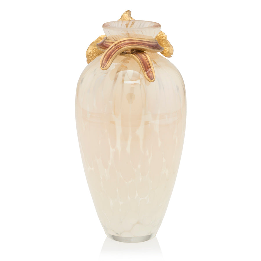 Jay Strongwater Audra Orchid Mini Vase.