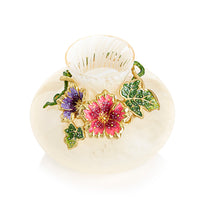 Cream Floral Vase