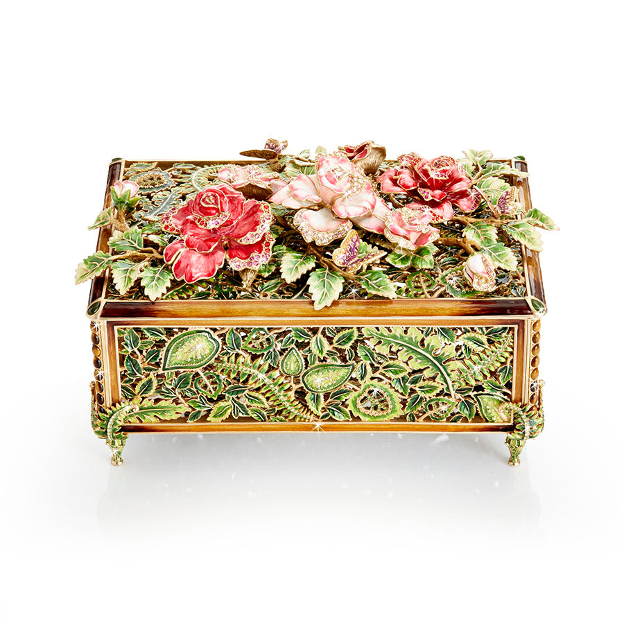 Laura Grand Rose Box – Jay Strongwater