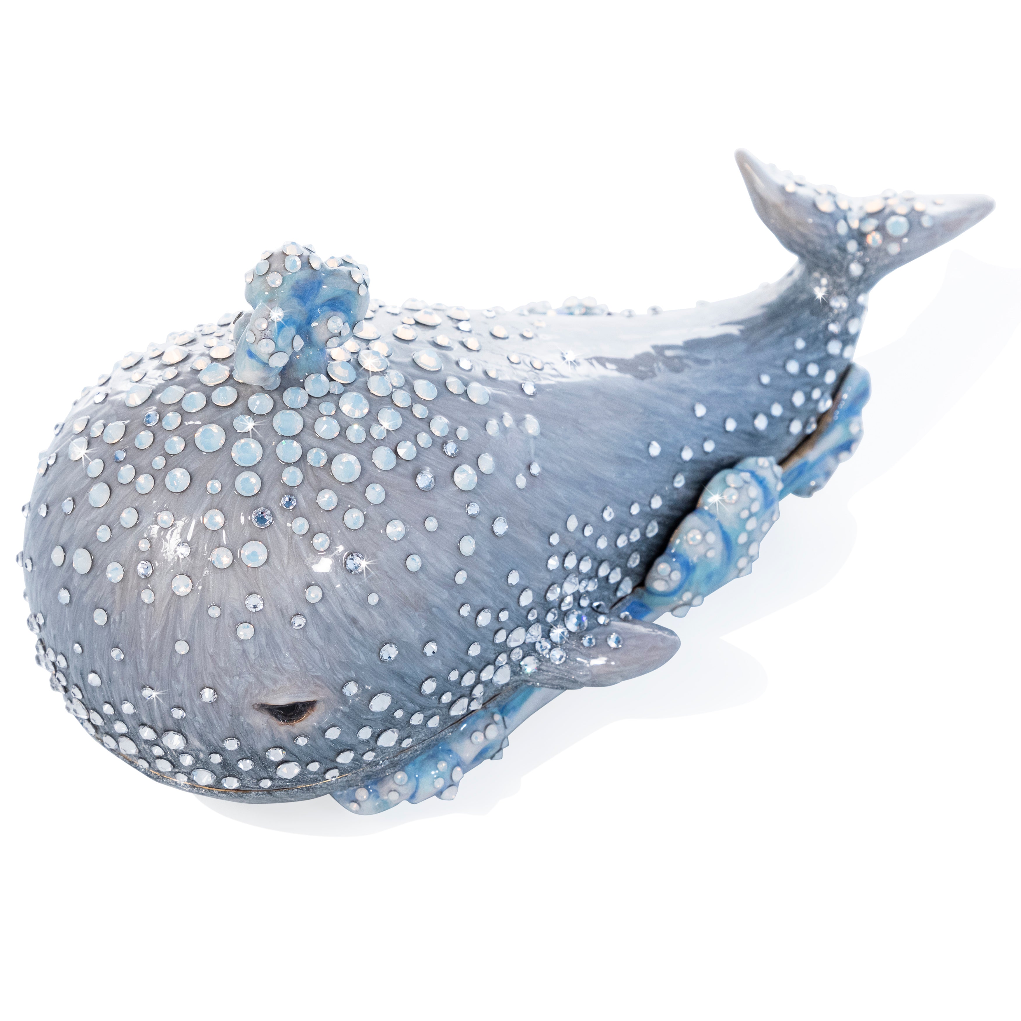 Jay Strongwater Abel Whale Box