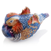 Blue and Orange - Duck - Keepsake Box