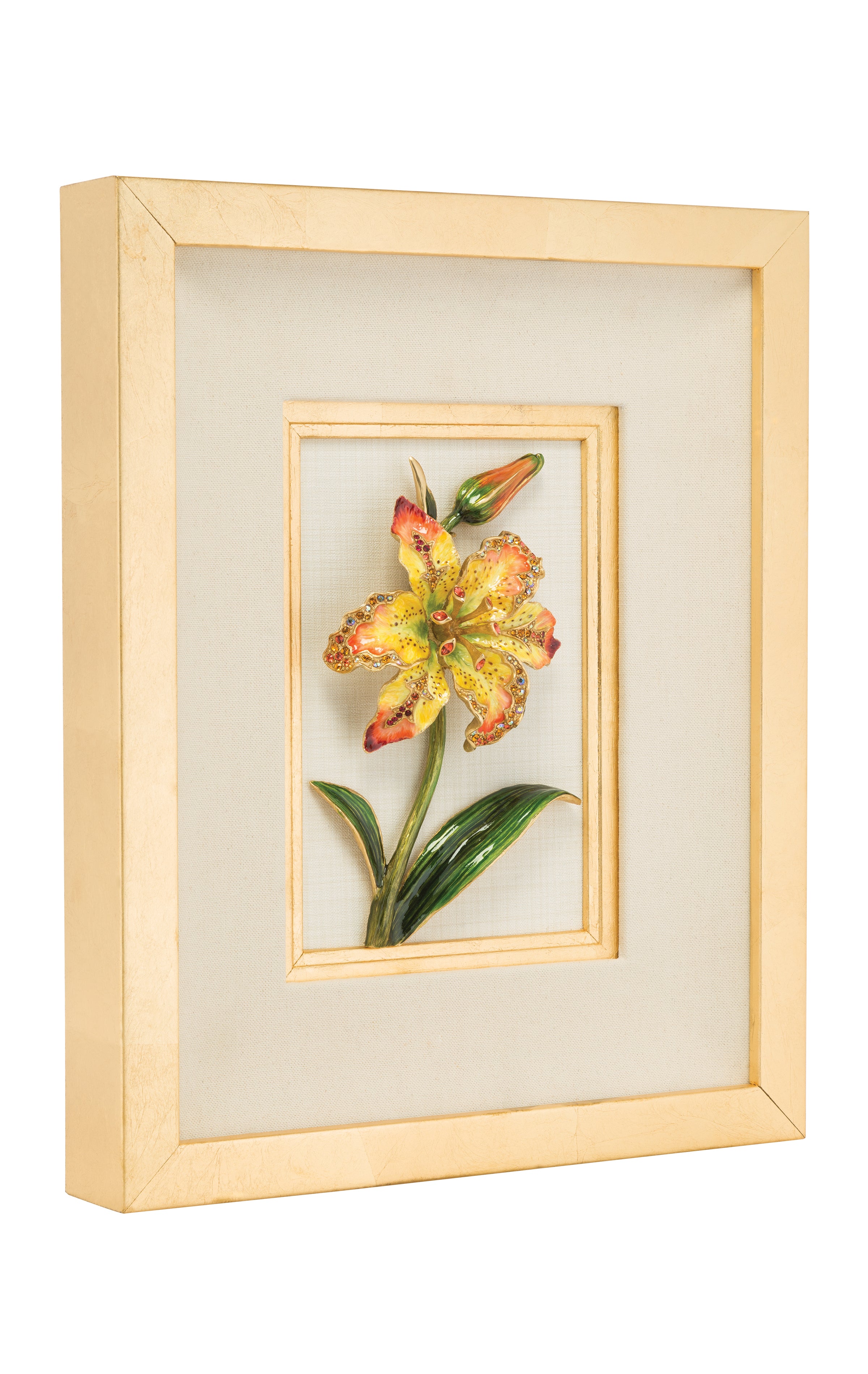 Yellow and Orange - Lily - Wall Art