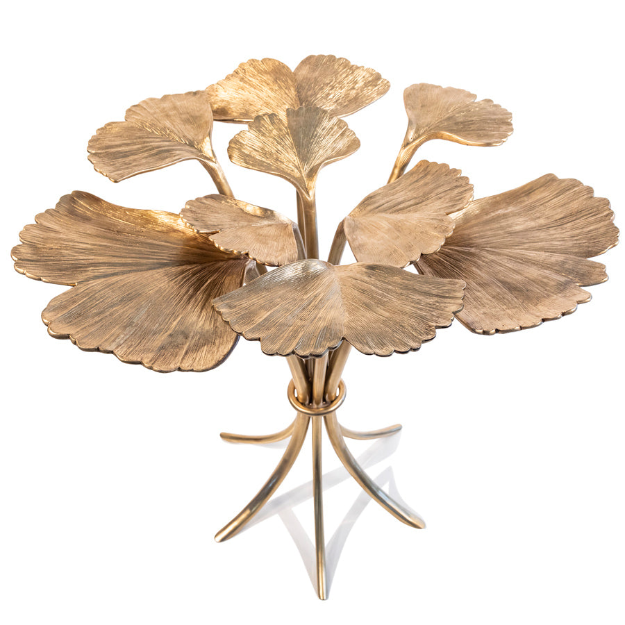 Lola Ginkgo Leaf Table – Jay Strongwater