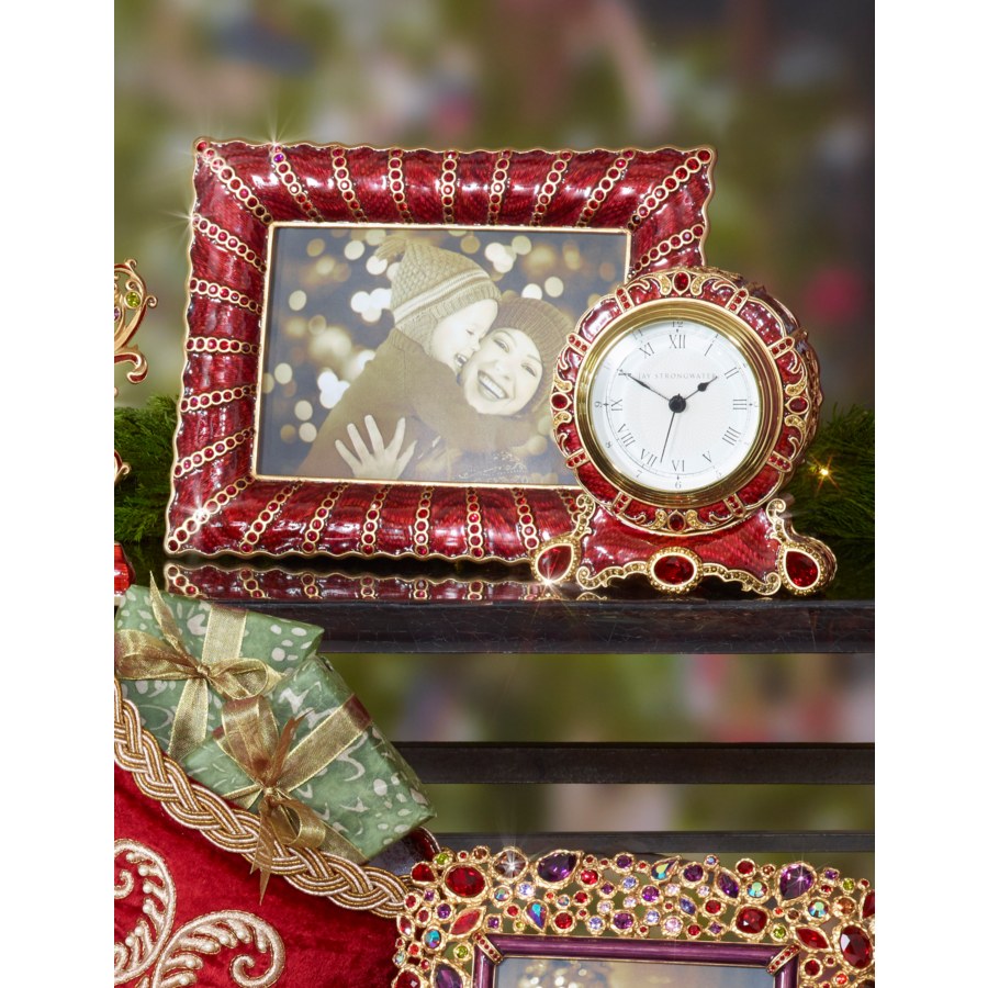 5" x 7" Red and Gold Picture Frame 