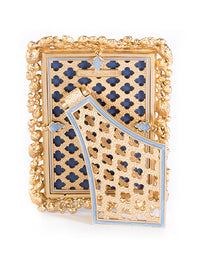 4" x 6" - Blue Bejeweled - Photo Frame