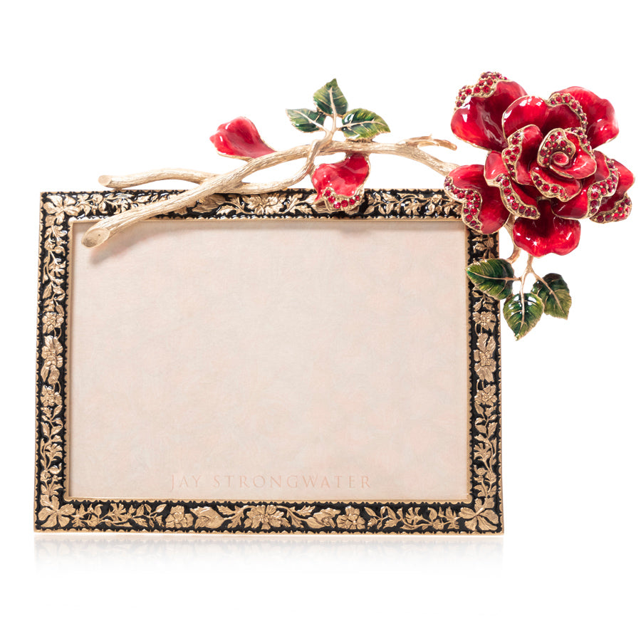 5" x 7" - Red Rose - Picture Frame