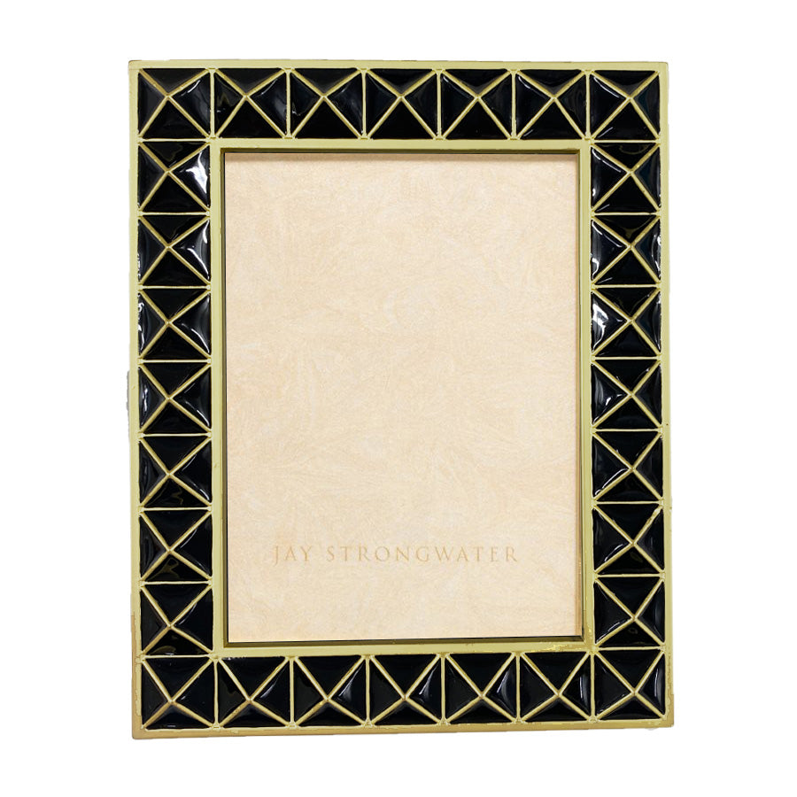 3" x 4" Black and Gold Photo Frame 