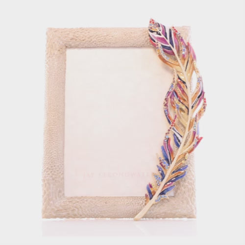 Gold - Feather - Picture Frame